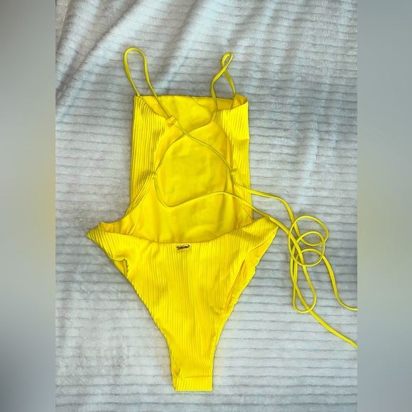 Beach Bunny Swim Yellow Beach Bunny One Piece Poshmark